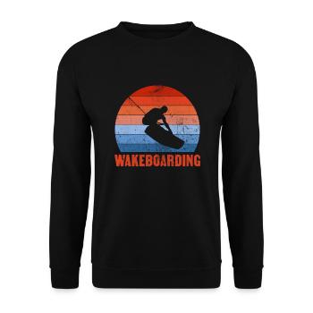 Wakeboard - Sweat-shirt Unisexe - noir - Devant - Alina (178cm) & Michal (187cm)