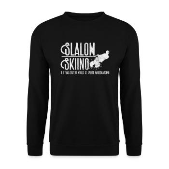 Wakeboard - Sweat-shirt Unisexe - noir - Devant - Alina (178cm) & Michal (187cm)