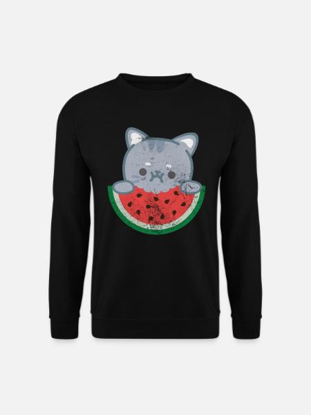 Pastèque - Sweat-shirt Unisexe - noir