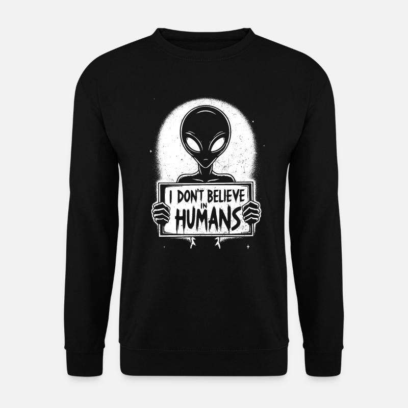 Alien - Unisex Pullover - Schwarz