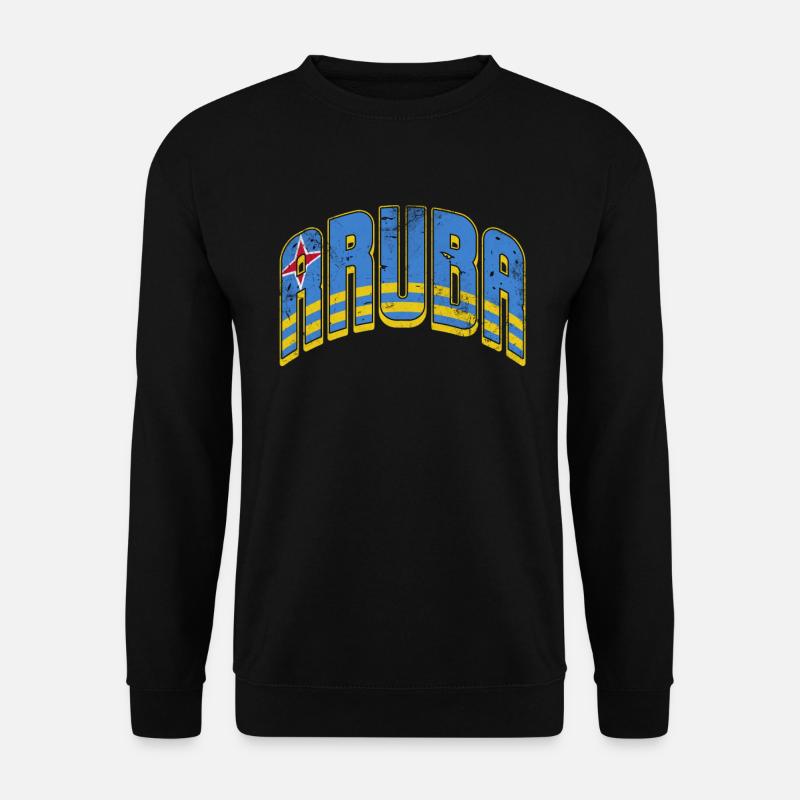 Aruba - Unisex Pullover - Schwarz