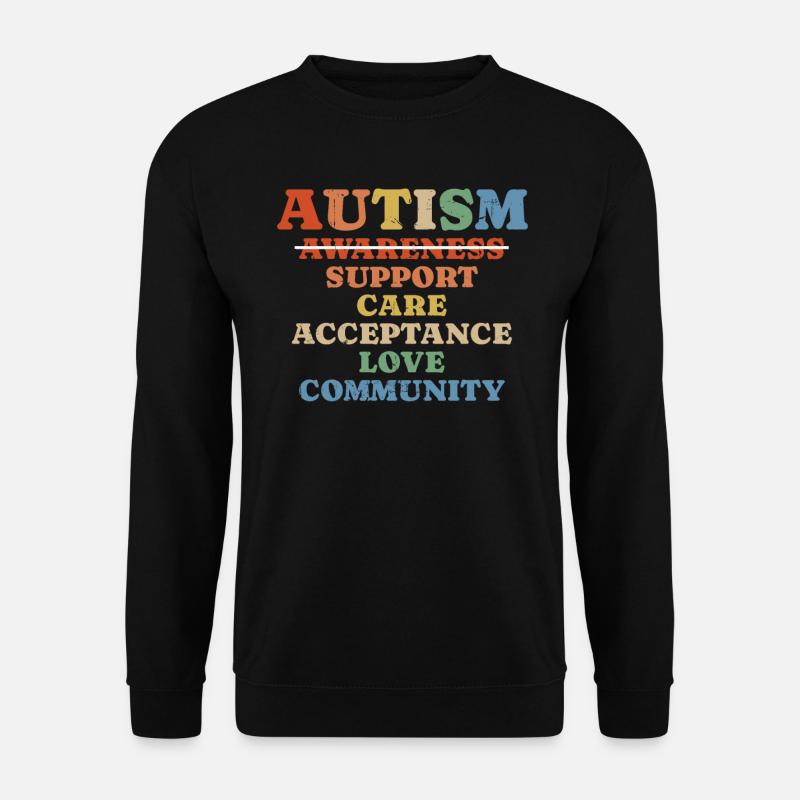 Autismus - Unisex Pullover - Schwarz