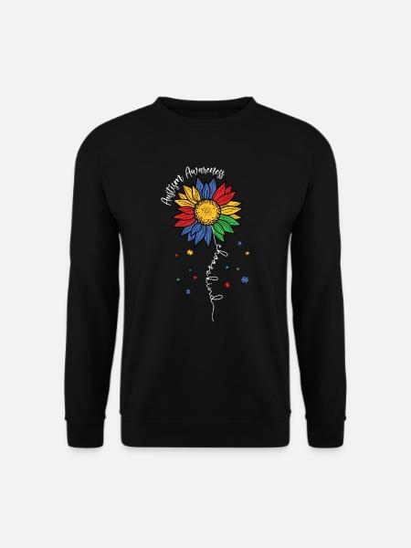 Autismus Awareness Day Autist Geschenk - Unisex Pullover - Schwarz