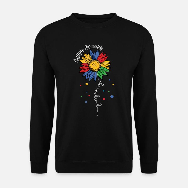 Autismus Awareness Day Autist Geschenk - Unisex Pullover - Schwarz