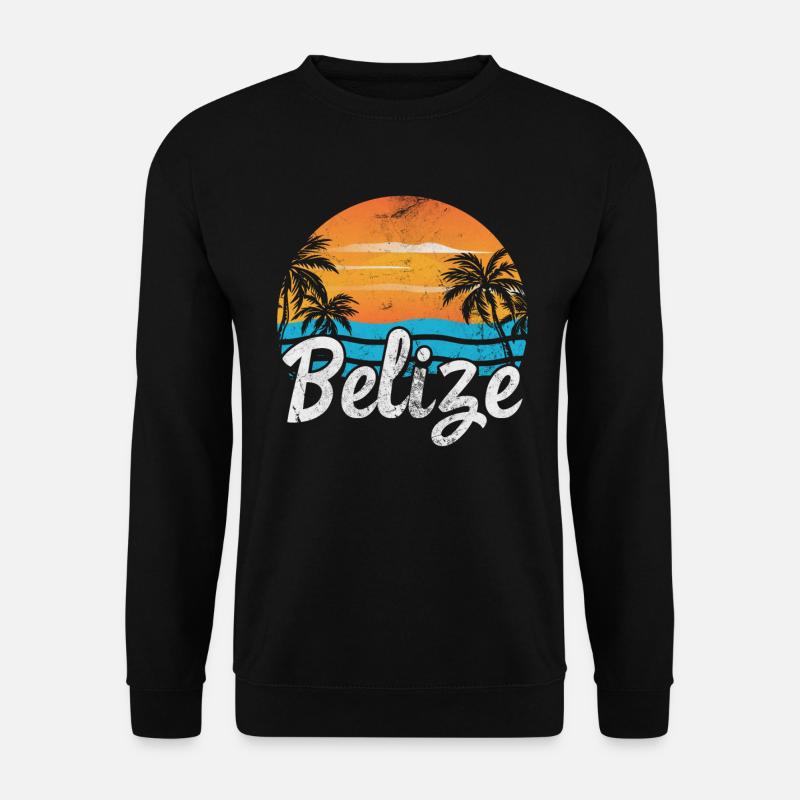 Belize - Unisex Pullover - Schwarz