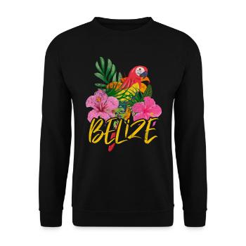 Belize - Unisex Pullover - Schwarz - Vorne - Alina (178cm) & Michal (187cm)