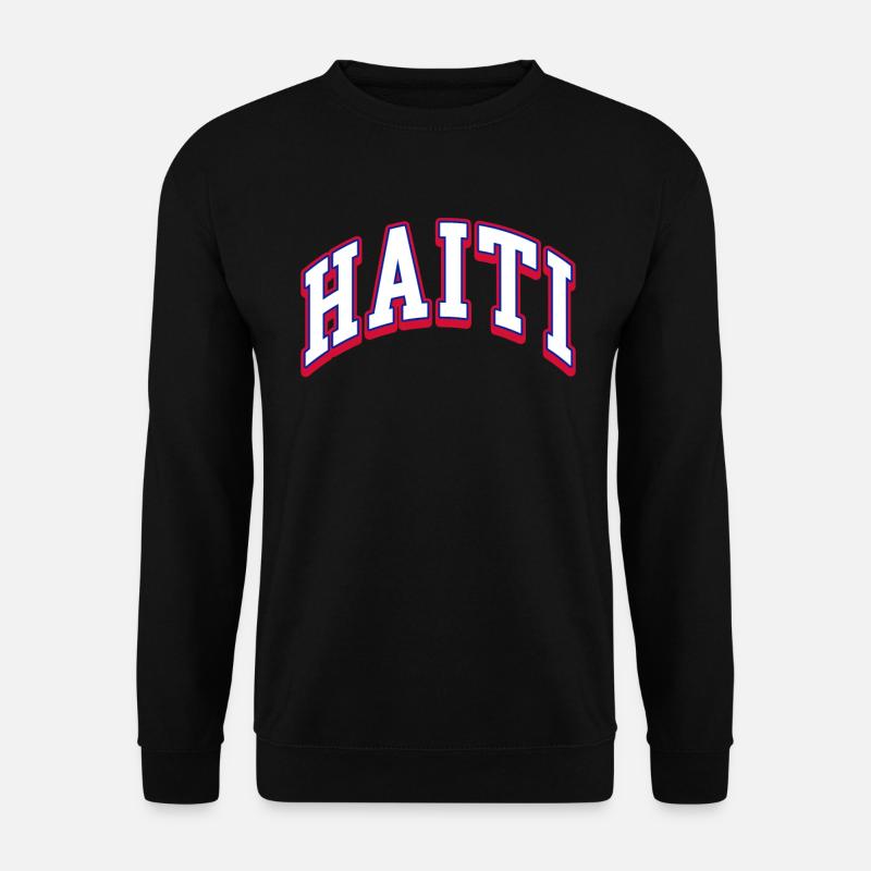 Haiti Haitianer Karibik Urlaub - Unisex Pullover - Schwarz