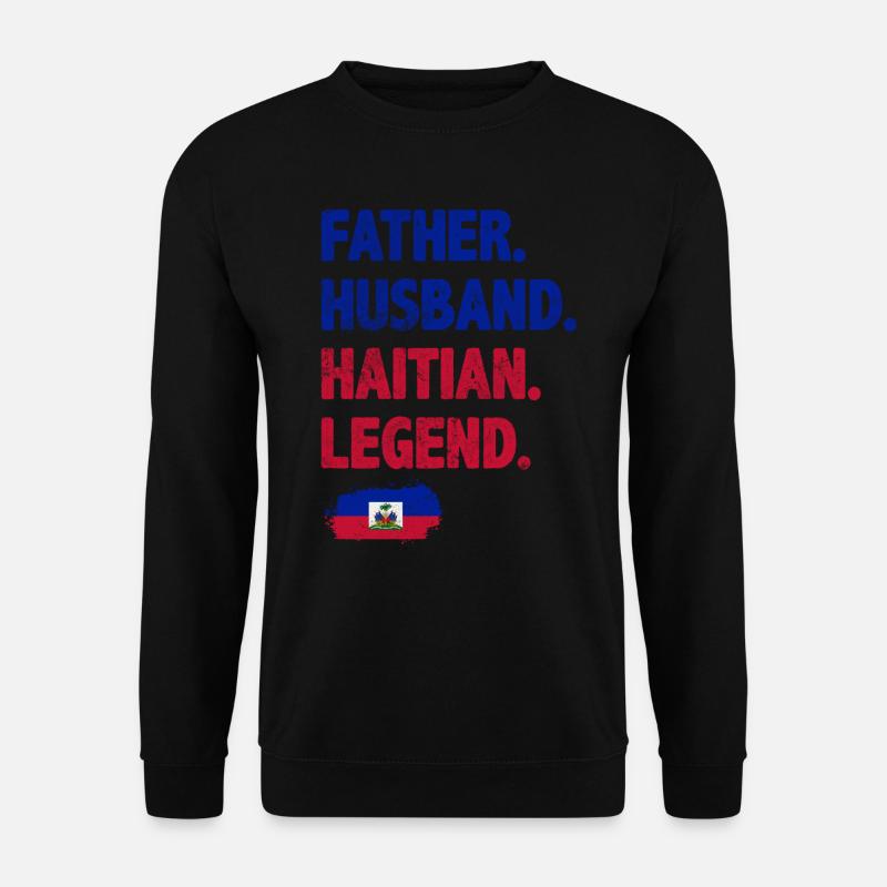 Haiti - Unisex Pullover - Schwarz