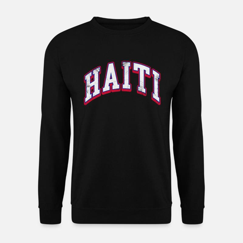 Haiti - Unisex Pullover - Schwarz