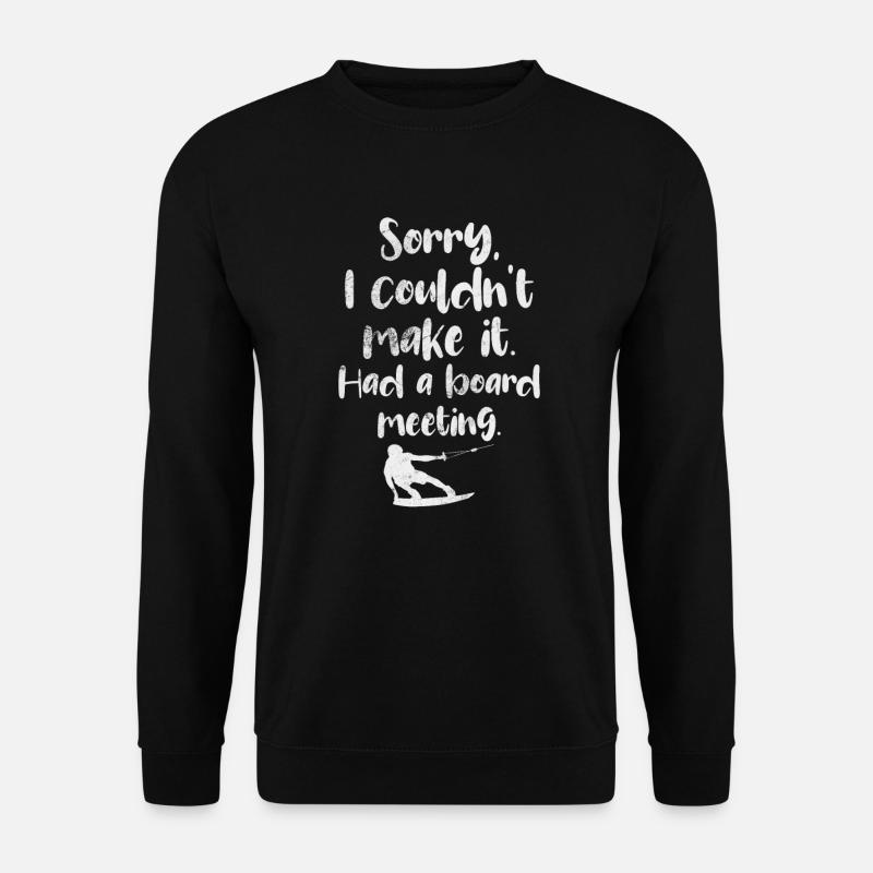 Wakeboard - Sweat-shirt Unisexe - noir