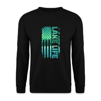Wakeboard Wakeboarder Wakeboard Cadeau - Sweat-shirt Unisexe - noir - Devant - Alina (178cm) & Michal (187cm)