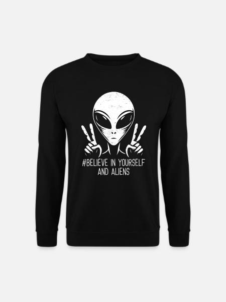 Alien - Unisex Pullover - Schwarz