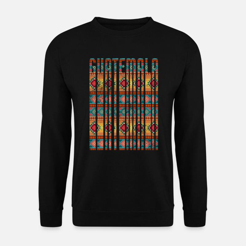 Guatemala - Unisex Pullover - Schwarz