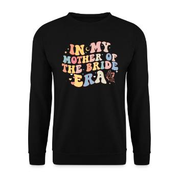Hen bachelorette party bride - Unisex Sweatshirt - black - Front - Alina (178cm) & Michal (187cm)