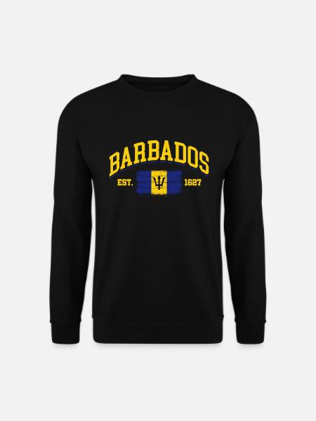 Barbados Karibik Bajan Urlaub Geschenk - Unisex Pullover - Schwarz