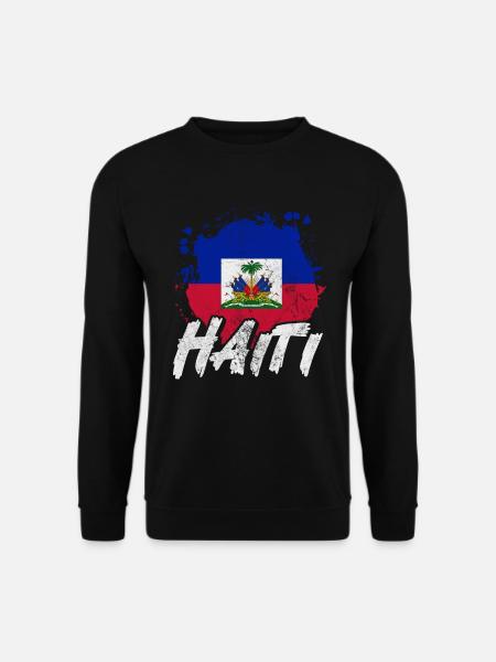 Haiti - Unisex Sweatshirt - black