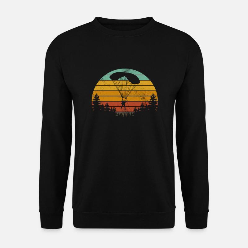 Skydive - Unisex Pullover - Schwarz