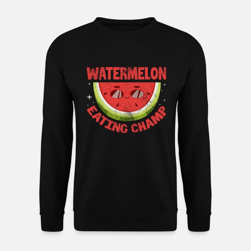Watermelon - Unisex Sweatshirt - black