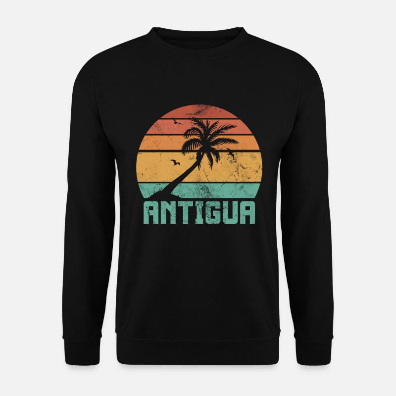 Antigua - Unisex Pullover - Schwarz