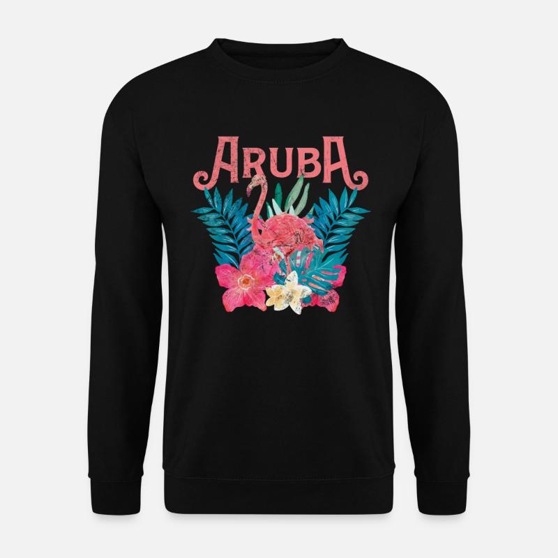 Aruba - Unisex Pullover - Schwarz