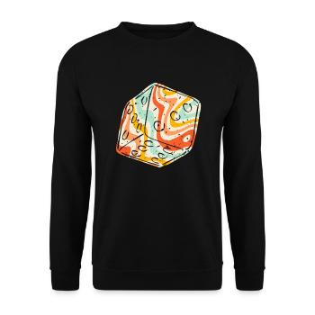 Board Game Board Games Game Night Games Gift - Unisex Sweatshirt - black - Front - Alina (178cm) & Michal (187cm)