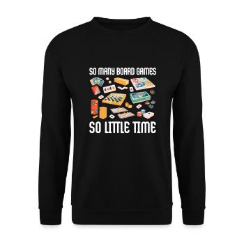 Brettspiel Brettspiele Spieleabend Spiele Geschenk - Unisex Pullover - Schwarz - Vorne - Alina (178cm) & Michal (187cm)