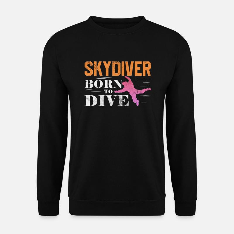 Skydive - Unisex Sweatshirt - black