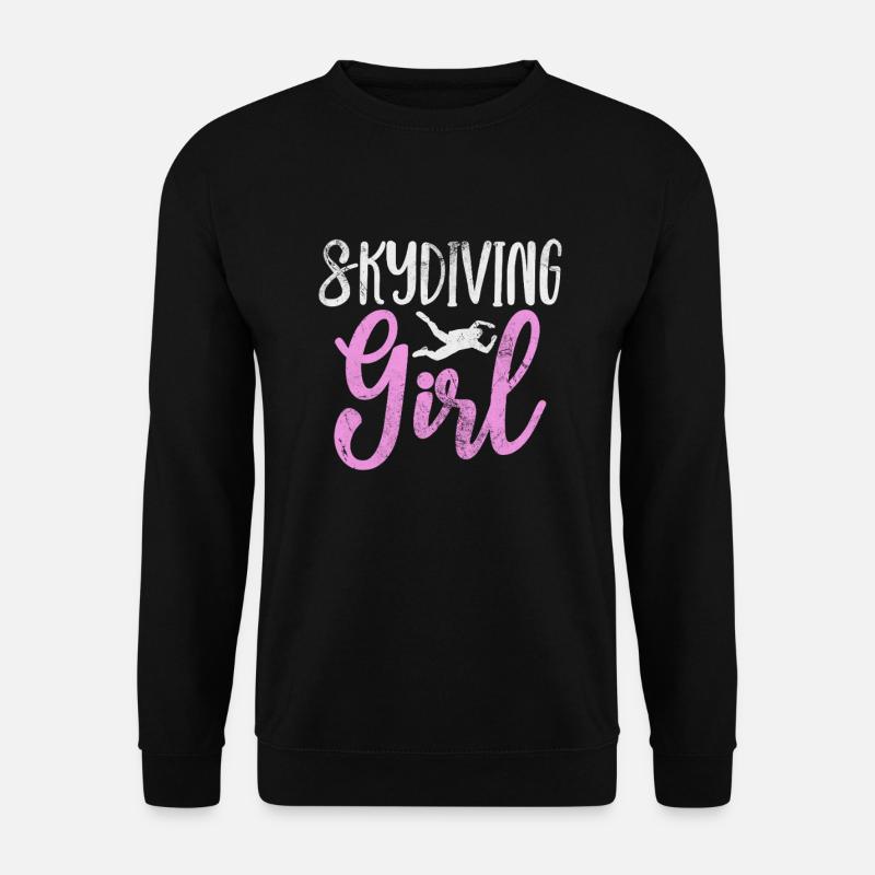 Skydive - Unisex Pullover - Schwarz