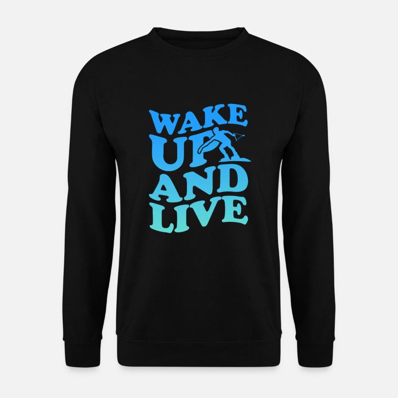 Wakeboard Wakeboarder Wakeboarding Gift - Unisex Sweatshirt - black