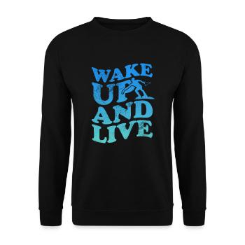 Wakeboard - Sweat-shirt Unisexe - noir - Devant - Alina (178cm) & Michal (187cm)