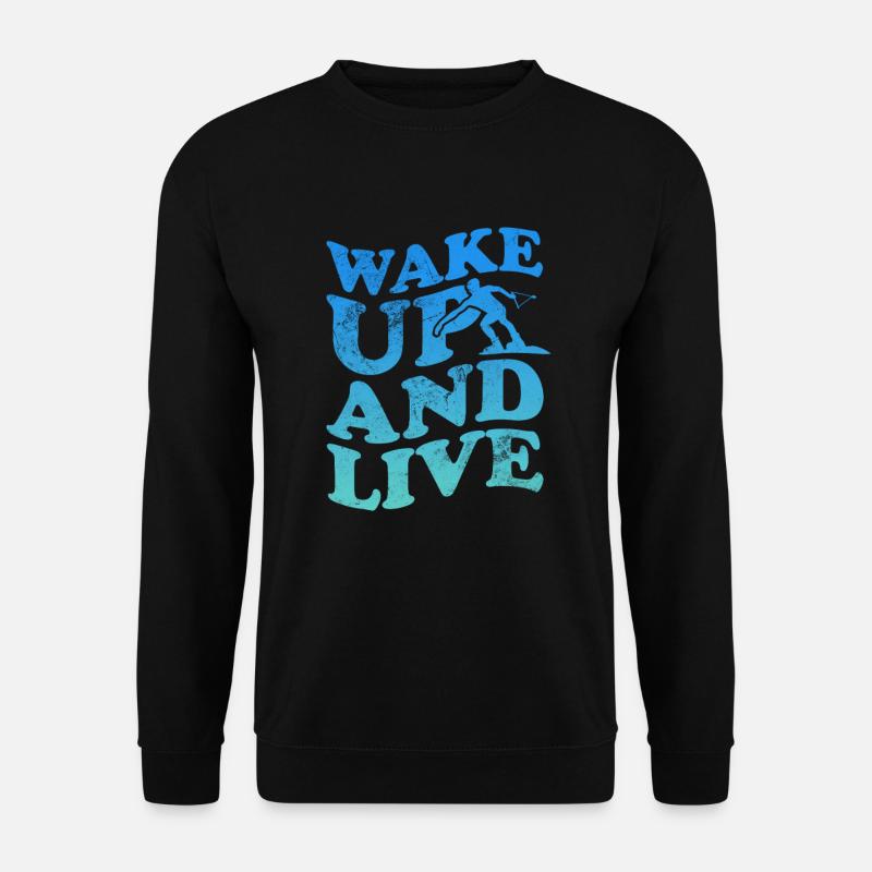 Wakeboard - Sweat-shirt Unisexe - noir