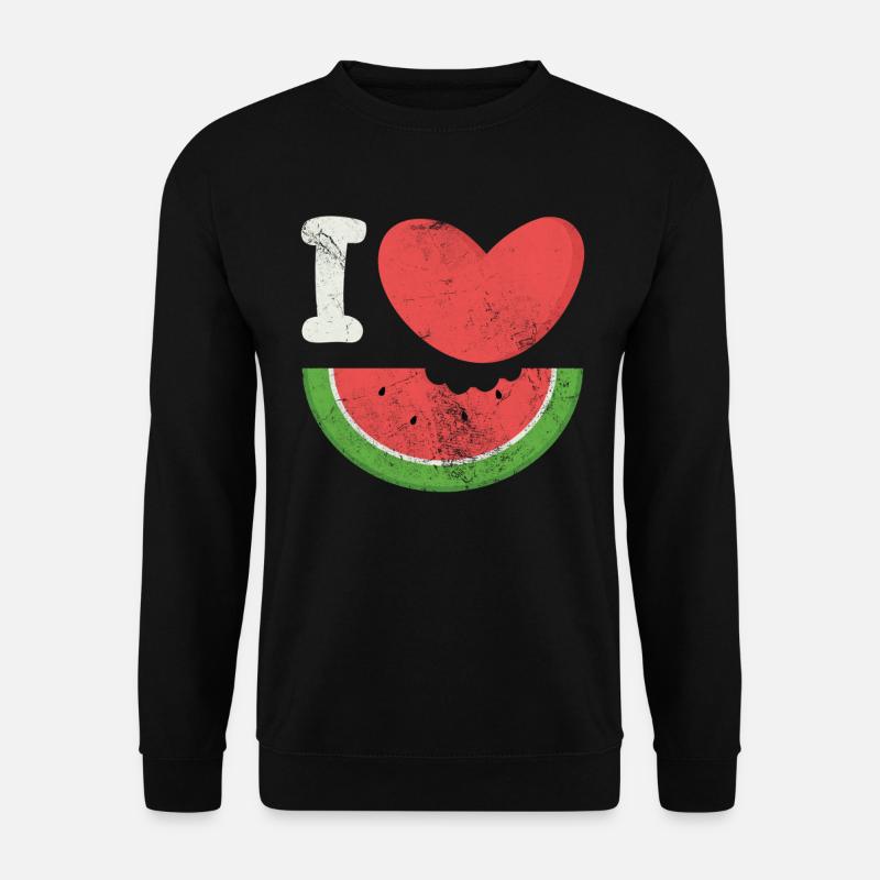 Watermelon - Unisex Sweatshirt - black