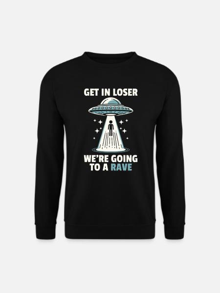 Alien UFO Alien Galaxy Geschnek - Unisex Sweatshirt - black