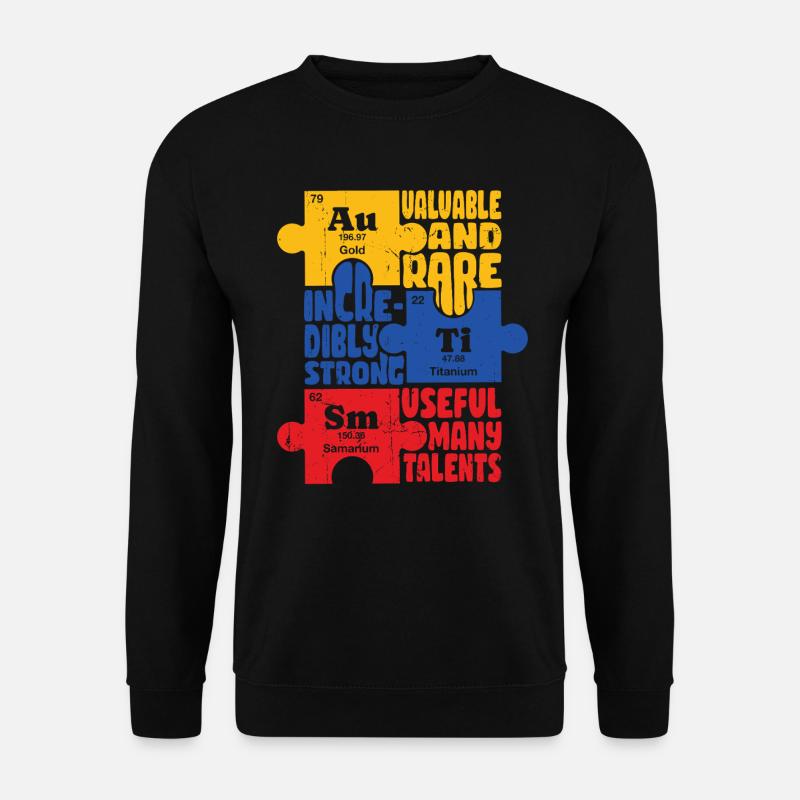 Autism - Unisex Sweatshirt - black