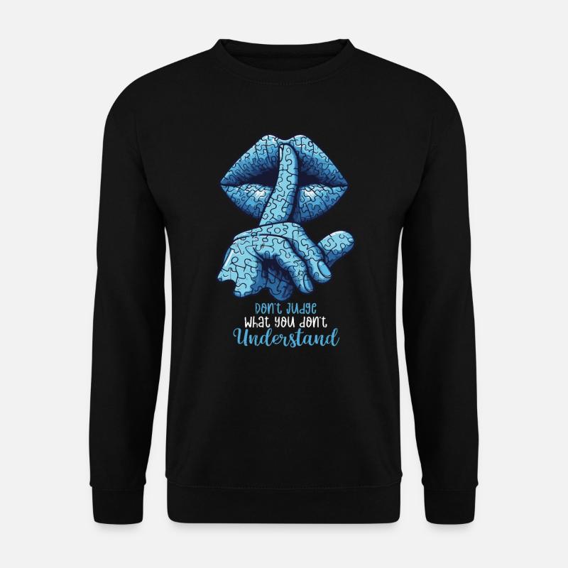 Autism - Unisex Sweatshirt - black