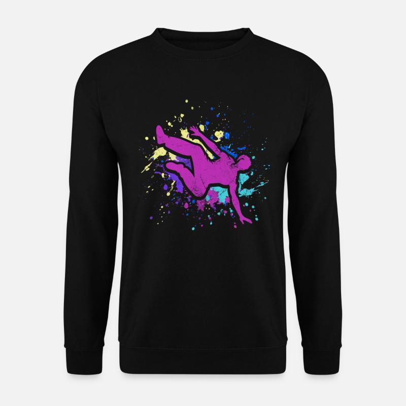 Backflip - Unisex Pullover - Schwarz