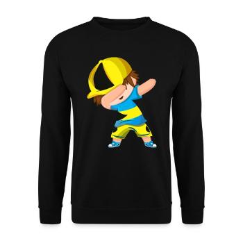 Bahamas Île des Caraïbes Cadeau d’été de l’Atlantique - Sweat-shirt Unisexe - noir - Devant - Alina (178cm) & Michal (187cm)