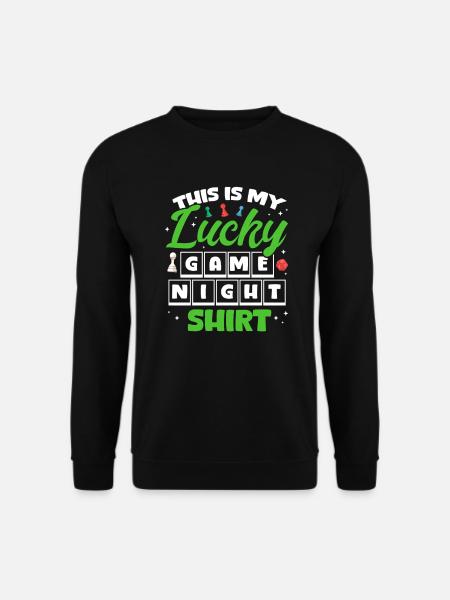 Brettspiel Brettspiele Spieleabend Spiele Geschenk - Unisex Pullover - Schwarz