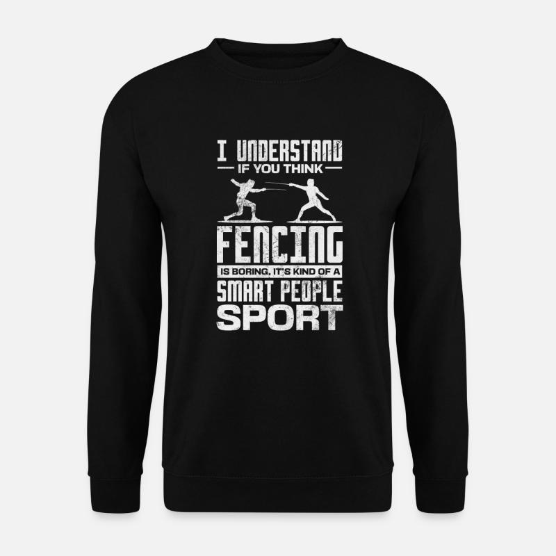 Fencing - Unisex Sweatshirt - black