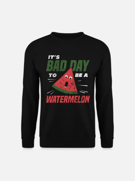 Watermelon - Unisex Sweatshirt - black