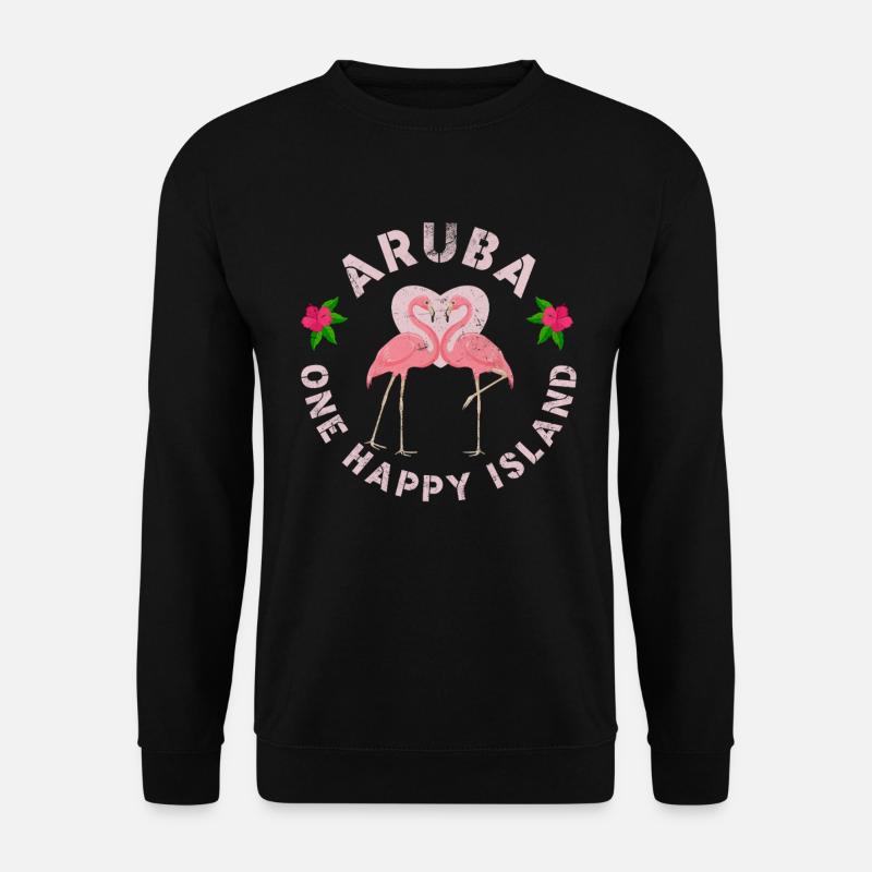 Aruba - Unisex Pullover - Schwarz