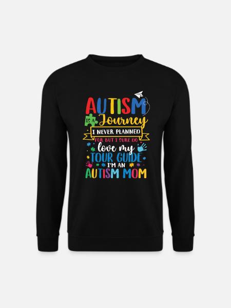 Autismus Awareness Day Autist Geschenk - Unisex Pullover - Schwarz