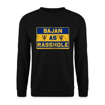 Barbados - Unisex Pullover - Schwarz - Vorne - Alina (178cm) & Michal (187cm)