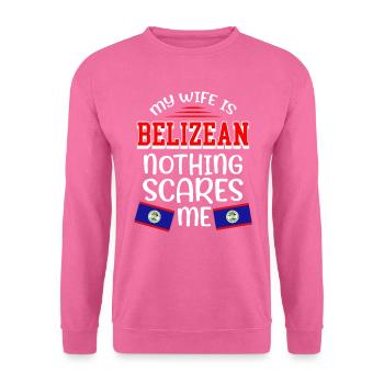 Belize Latino Belizer Belizerin Maya Geschenk - Unisex Pullover - Pink - Vorne