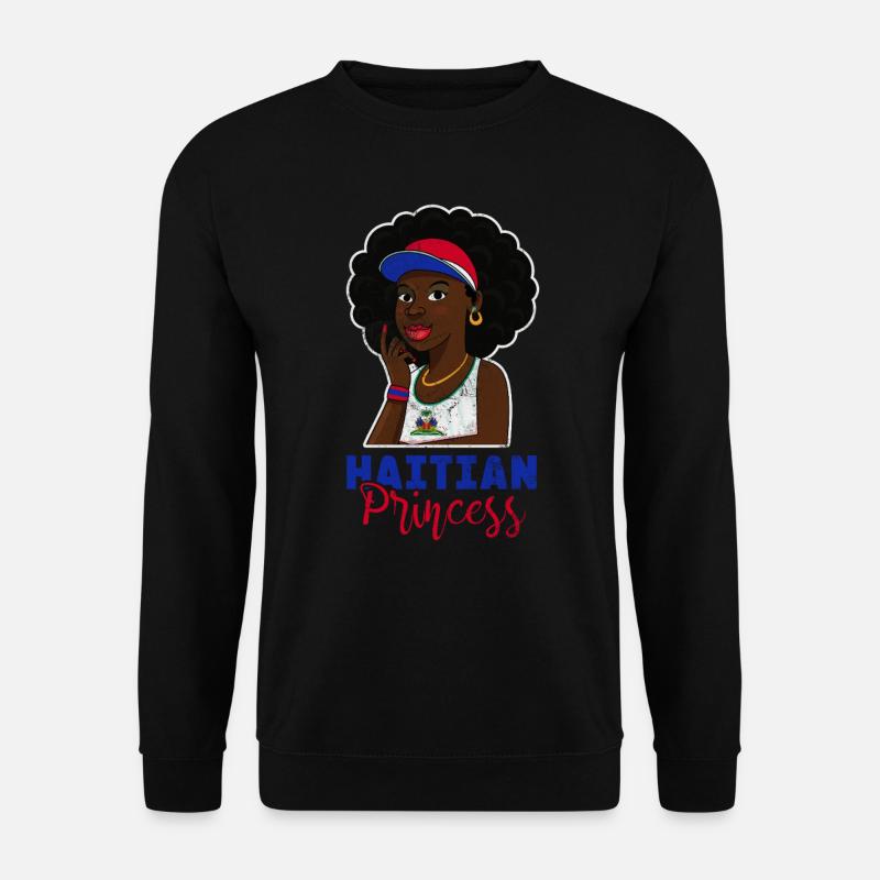 Haiti - Unisex Pullover - Schwarz