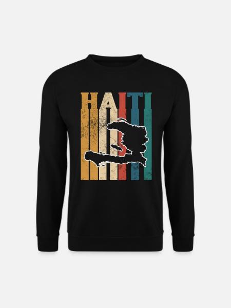 Haiti - Unisex Sweatshirt - black
