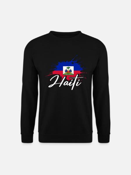 Vacances Haïti Caraïbes - Sweat-shirt Unisexe - noir
