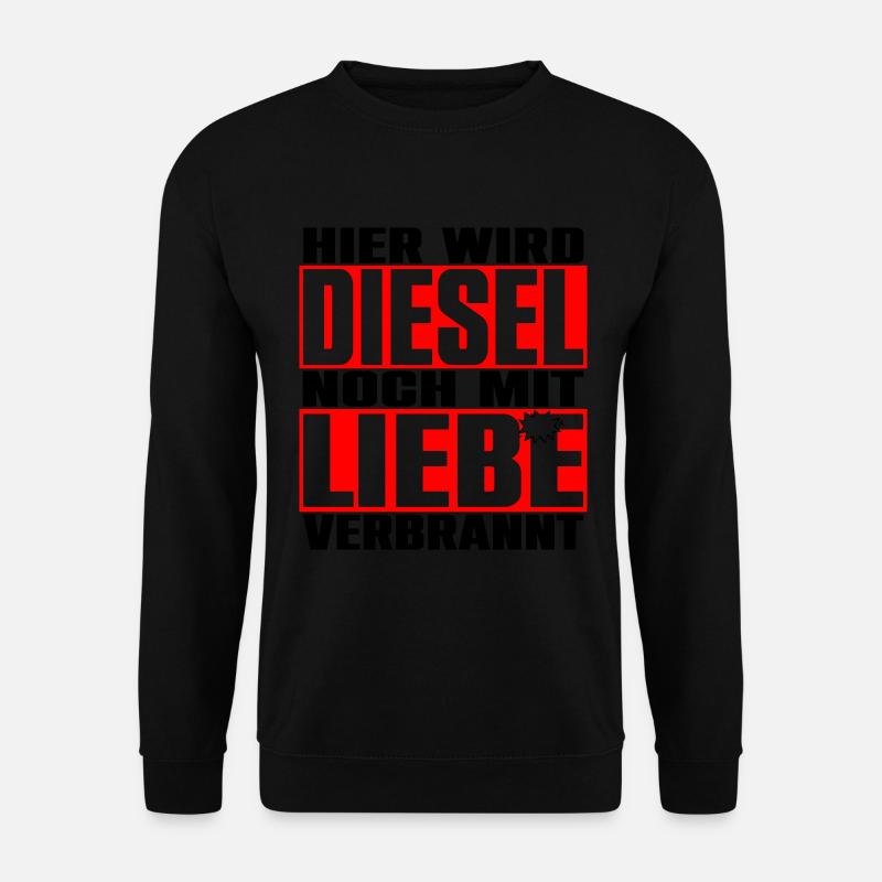 Diesel - Unisex Pullover - Schwarz
