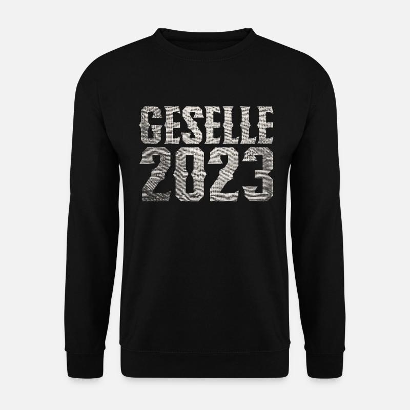Geselle 2023 Gesellenprüfung - Unisex Pullover - Schwarz