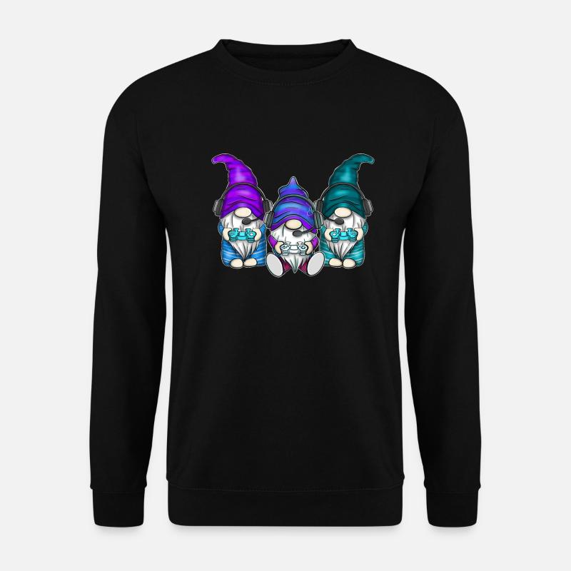 Gaming Gnomes - Unisex Sweatshirt - black